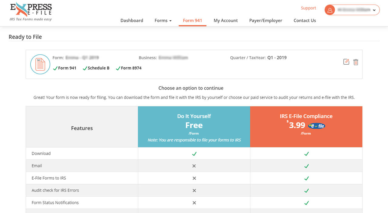 e-File directly with the IRS/SSA